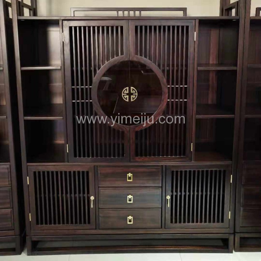汉檀韵新中式实木家具书房套9101#9102#