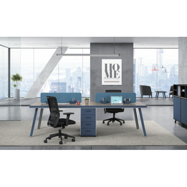 圣颐-博尚线条系列 - 开放式办公室职员桌