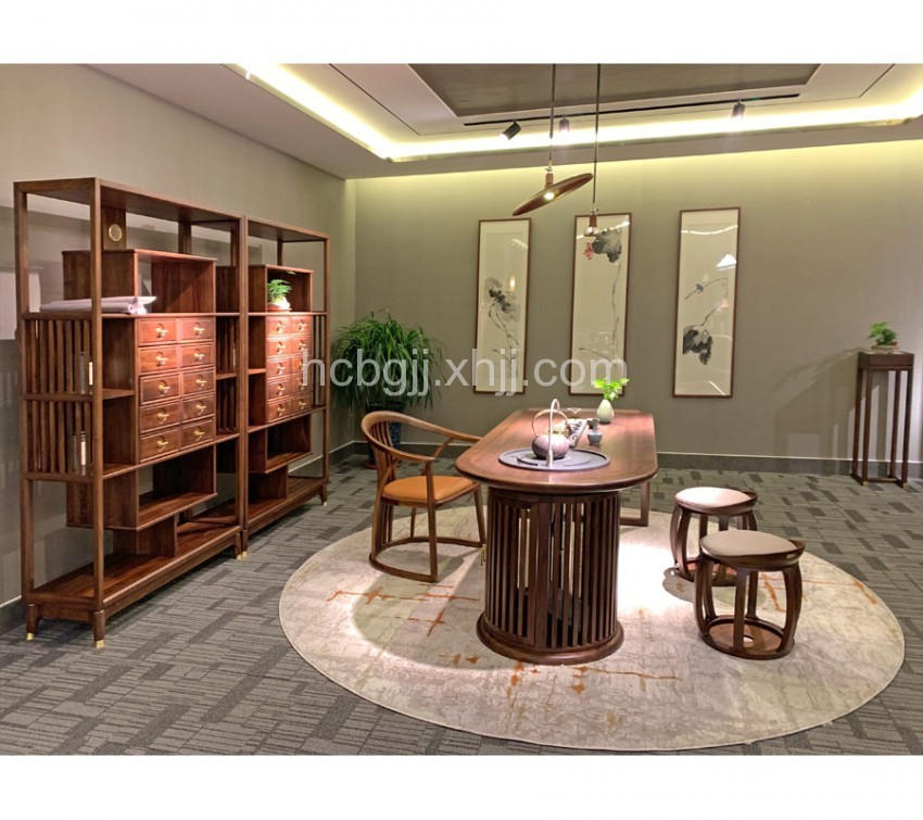 新中式实木会客茶桌椅专卖店 CSJJ-04#
