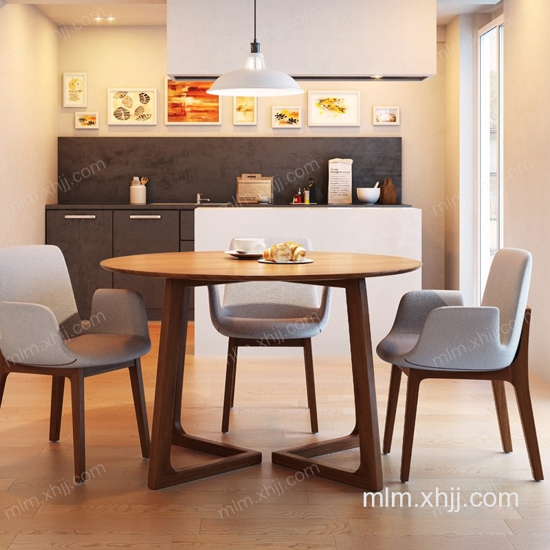 北欧风格实木餐桌餐椅小户型家具 CZ-34
