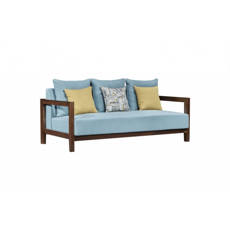 莫霞木各北欧风实木家具1805沙发套 1803方茶几