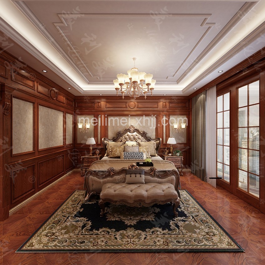 高档奢华美式卧室定制规格19-200$High-grade luxury American bedroom customized specifications