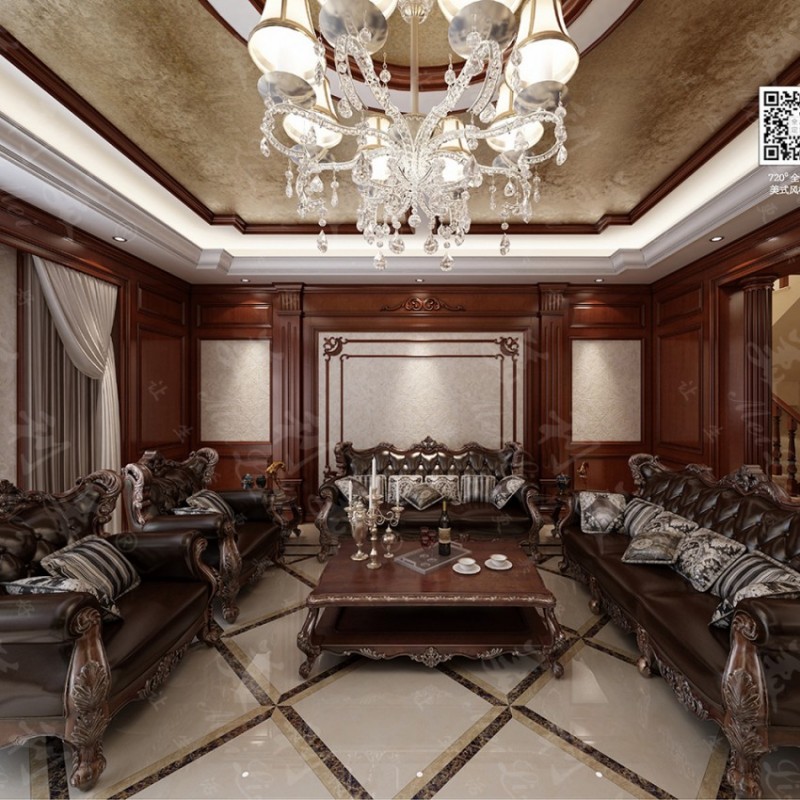 美式新古典客厅家具定制 19-183$American style neoclassical living room furniture customization