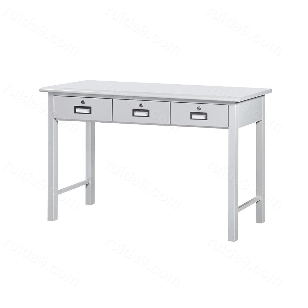 STZ-18钢制办公桌阅览桌三屉桌