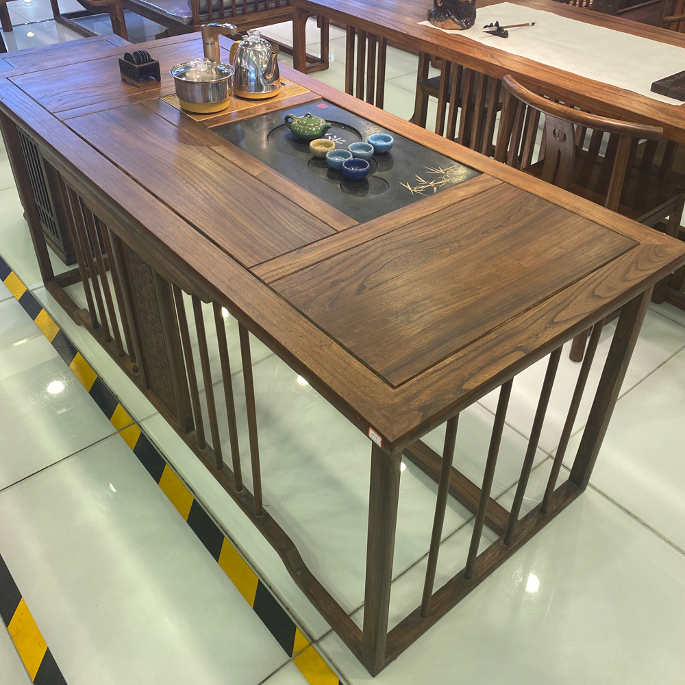 茶桌家具_产品中心_源峰榆木家具