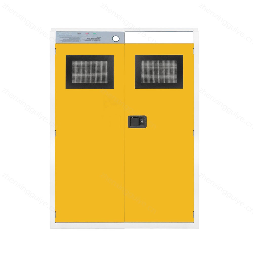 QPG-07 带报警器气瓶柜 $ QPG-07 Gas cylinder cabinet with alarm