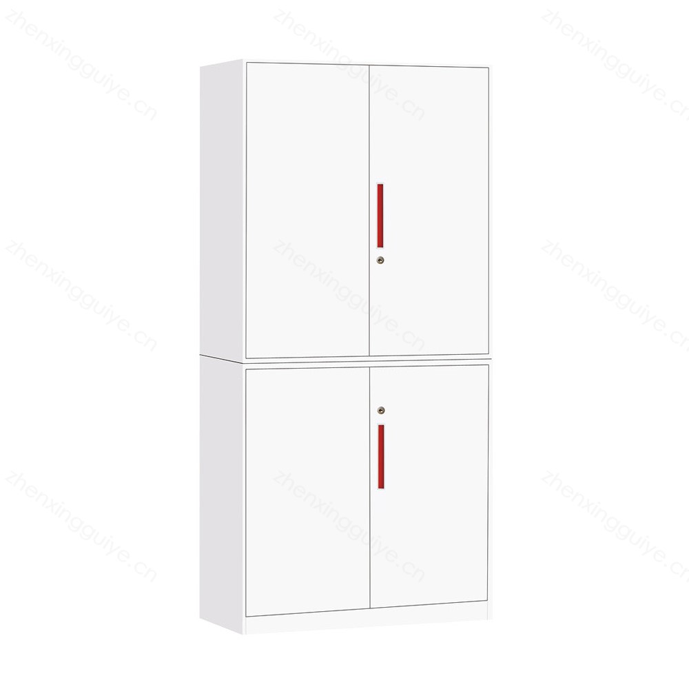 BBG-05 薄边纯白双节柜 $ BBG-05 Thin edge pure white double section cabinet