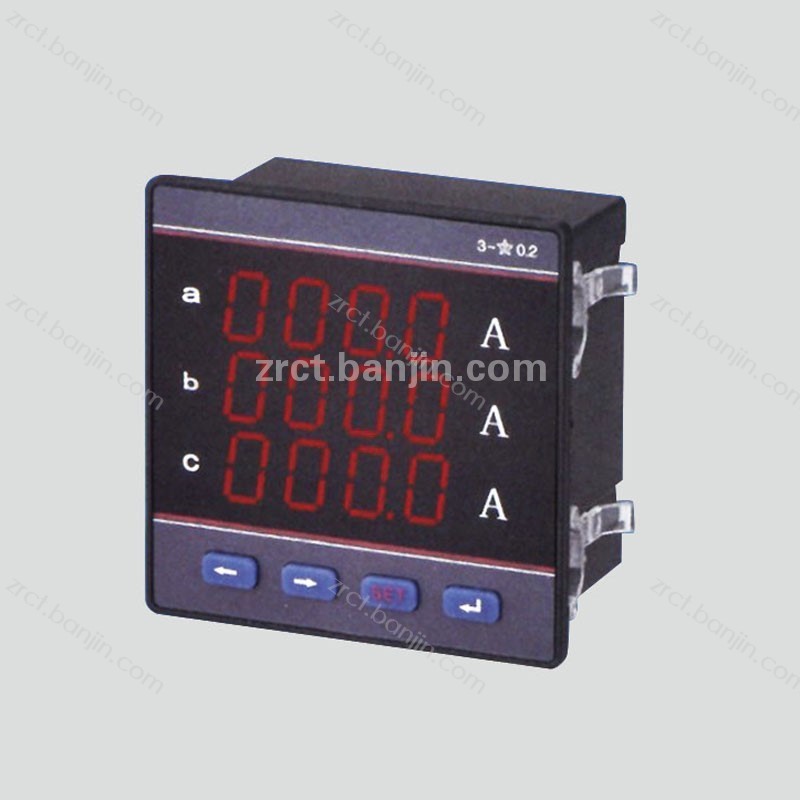 智能数显仪表型号定义与外形尺寸 智能数显仪表型号定义与外形尺寸