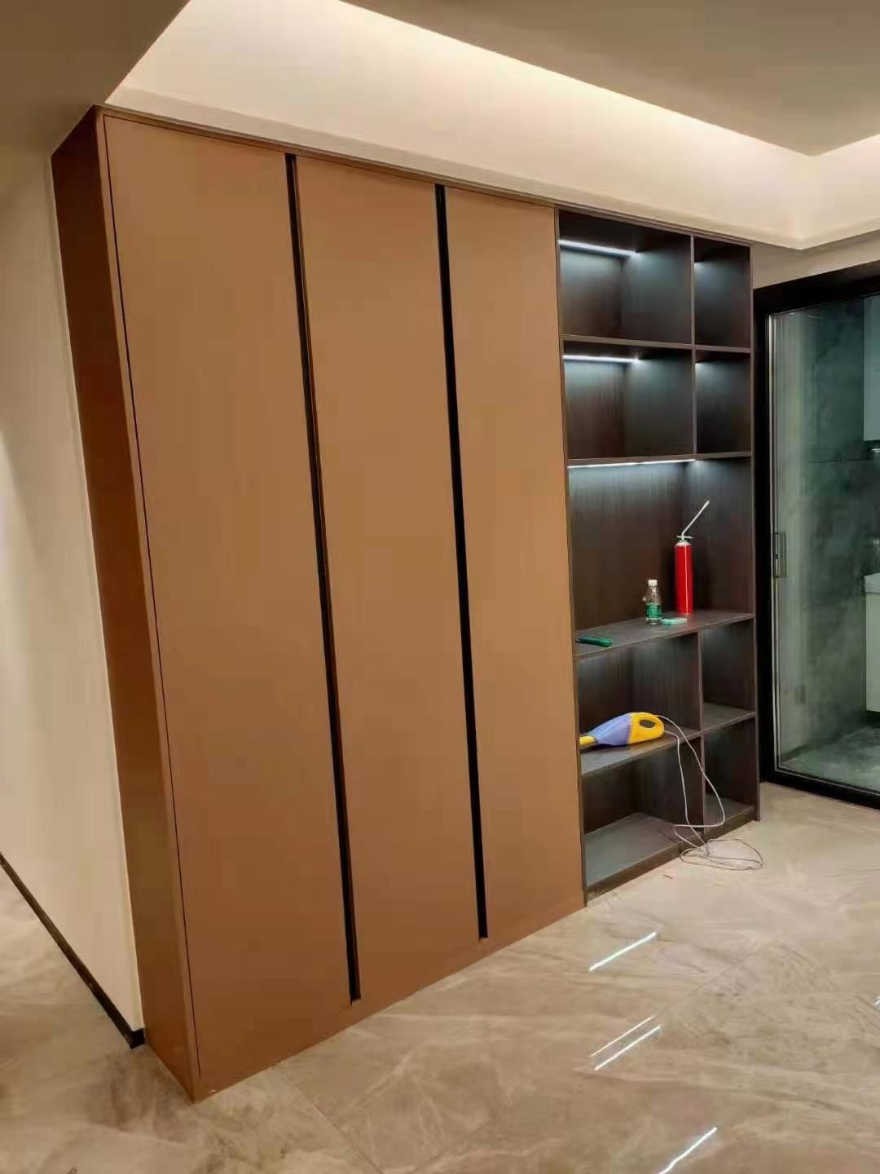 北京整板全铝定制家具 全铝衣橱衣柜厂家定制