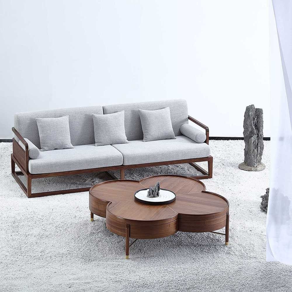 世尚雅轩和系列潮流实木家具客厅实木沙发组合6