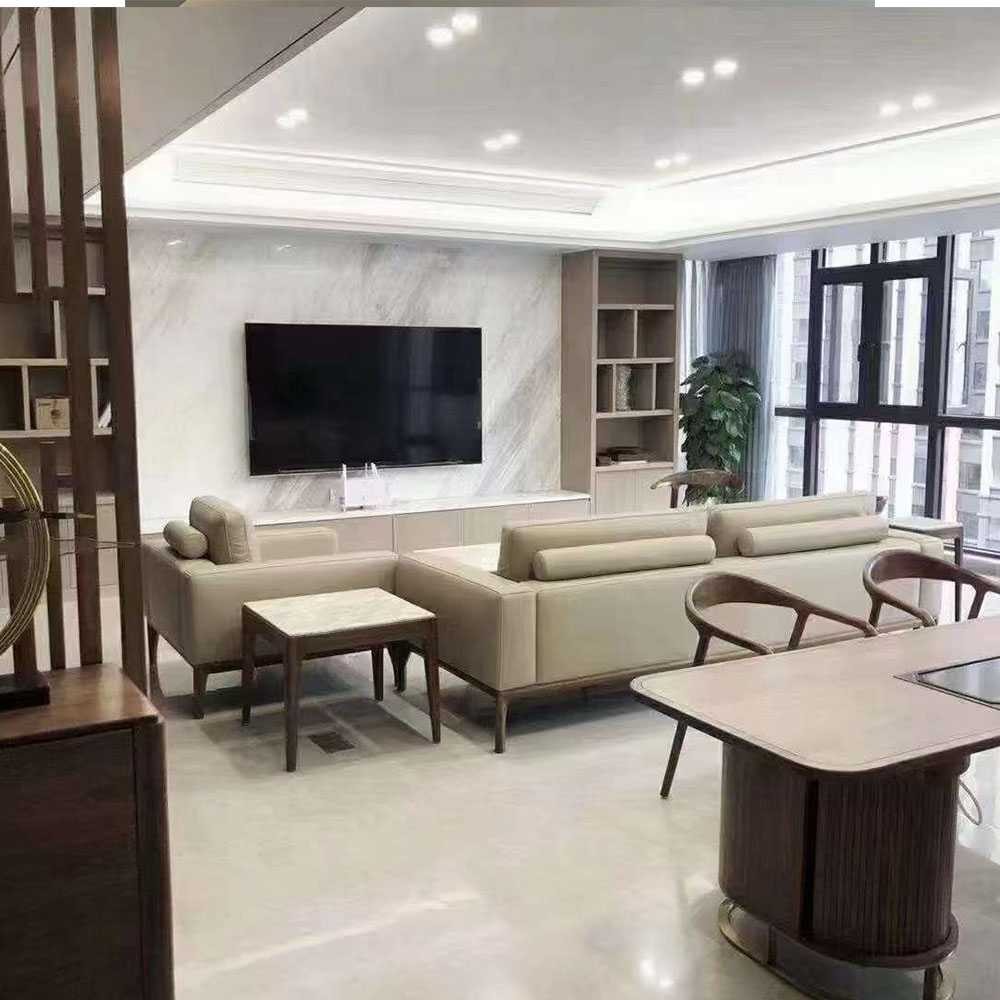 世尚雅轩钰系列潮流实木家具客厅沙发组合H9112沙发