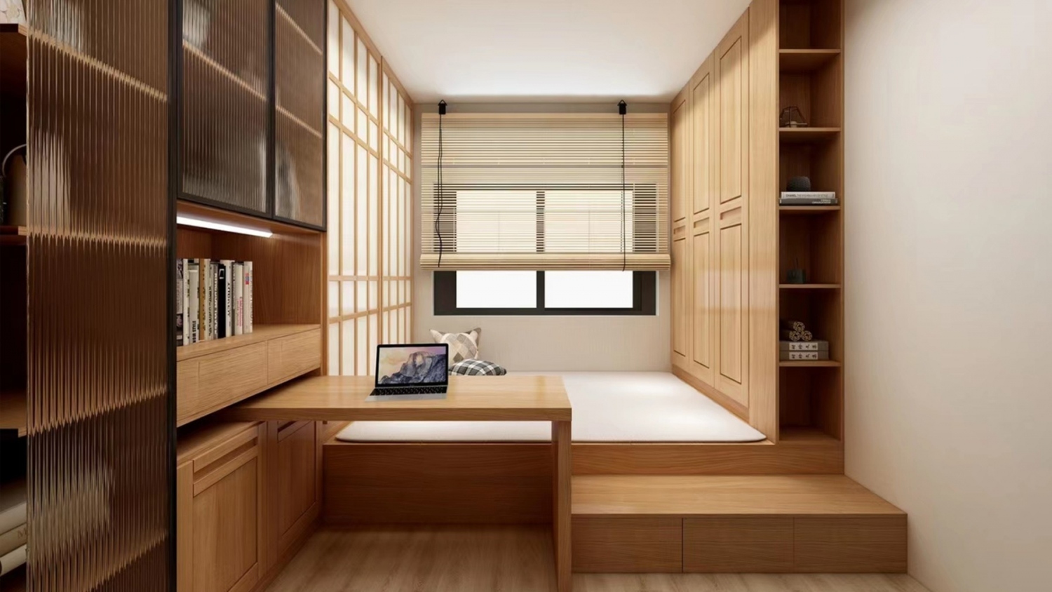 功匠工房全屋实木定制-次卧定制