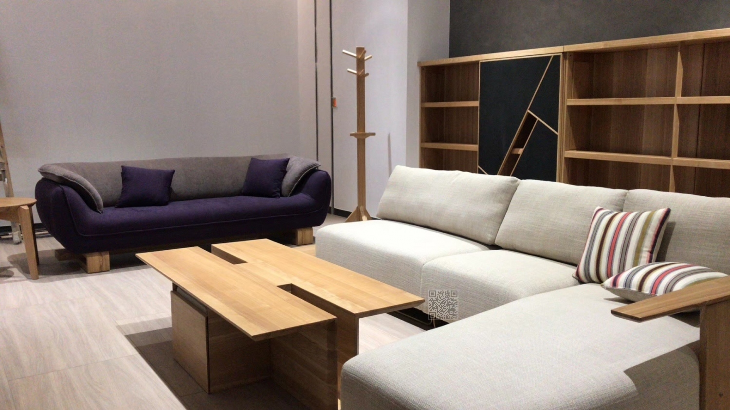 功匠工房客厅实木家具-沙发+茶几组合04