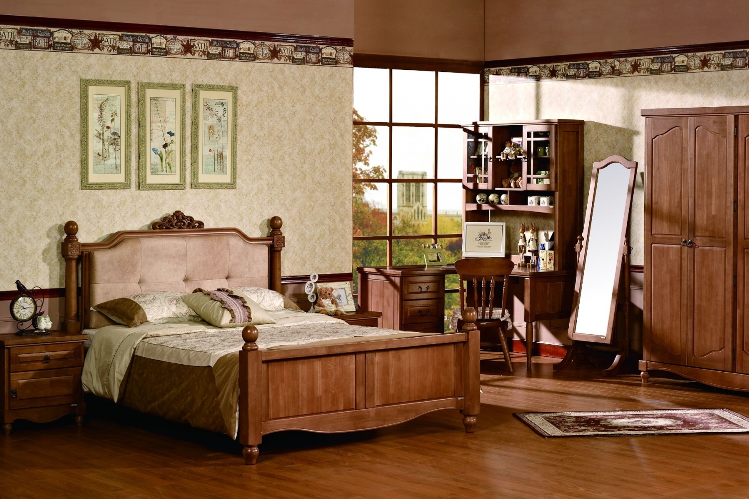 七彩人生英伦小屋儿童套房-艾达