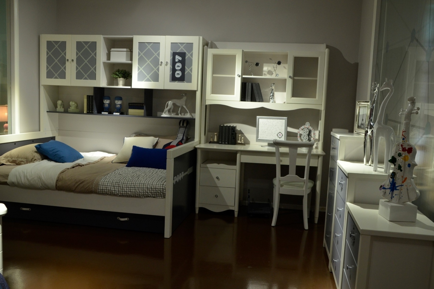 七彩人生儿童套房-ME1507套房  数字游戏 （子夜黑）