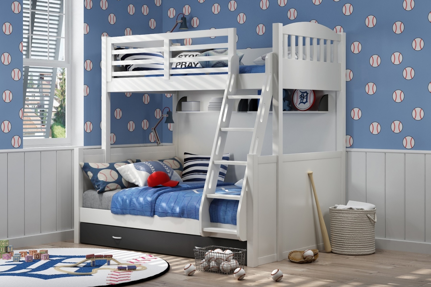 七彩人生儿童套房-勇士之城带扶梯