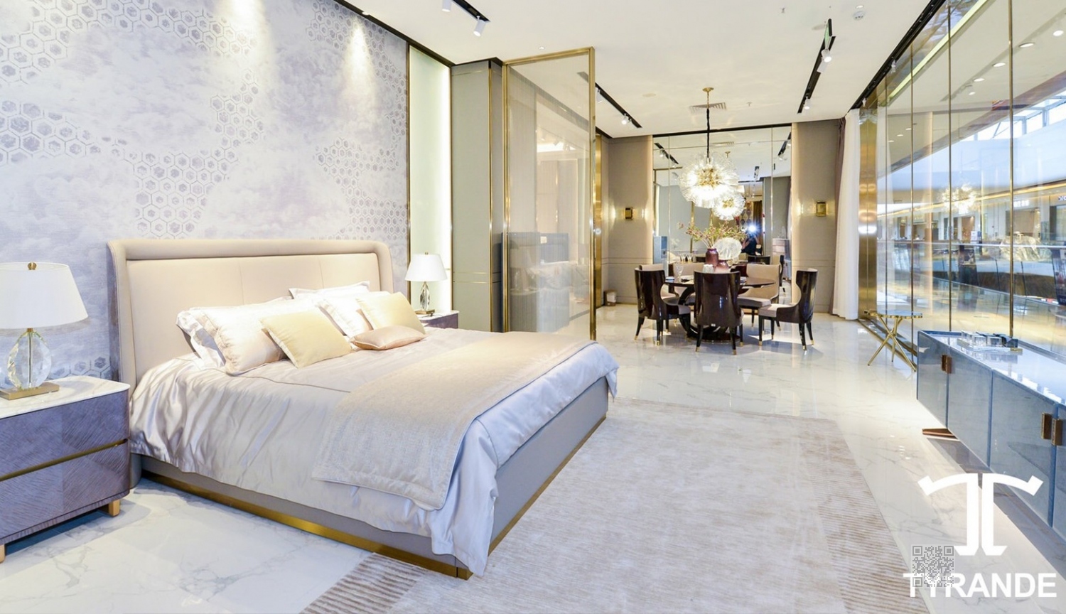 泰兰德轻奢系列-卧室轻奢大床组合2__宜美居家具