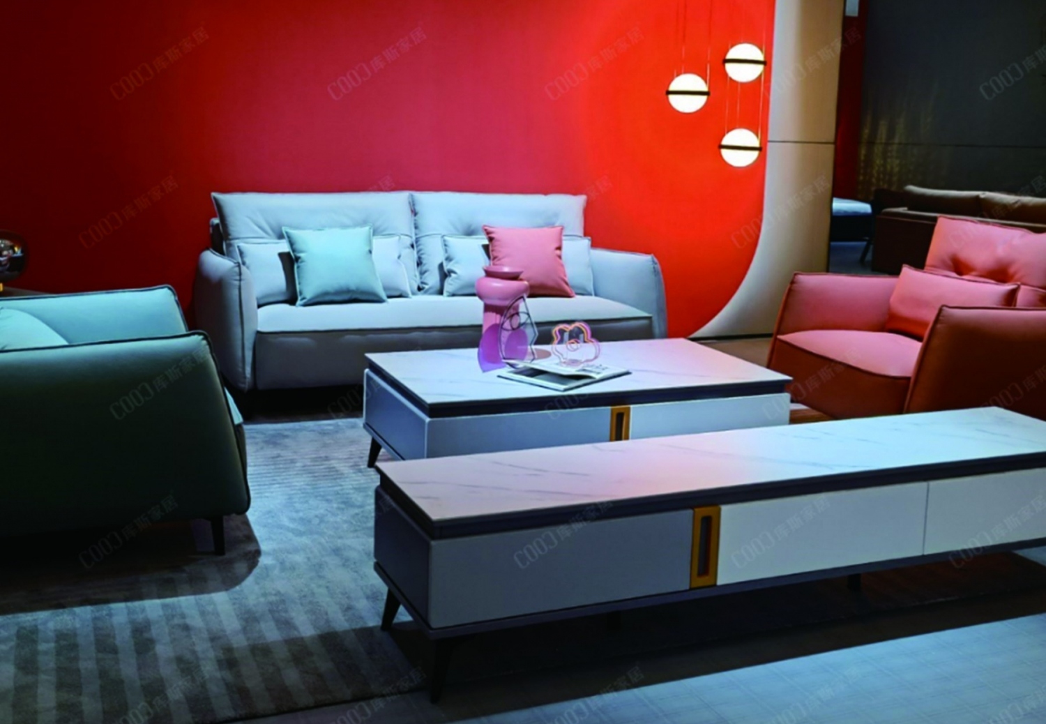 库斯家居-时尚软体沙发9