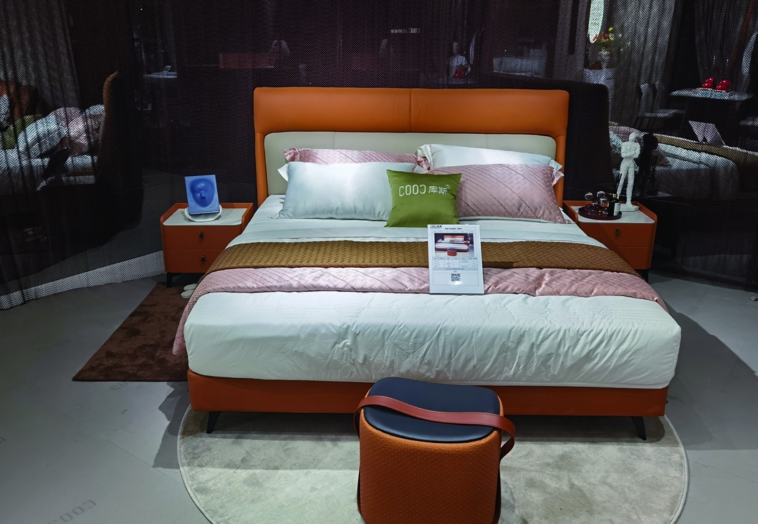 库斯家居-时尚软体大床9