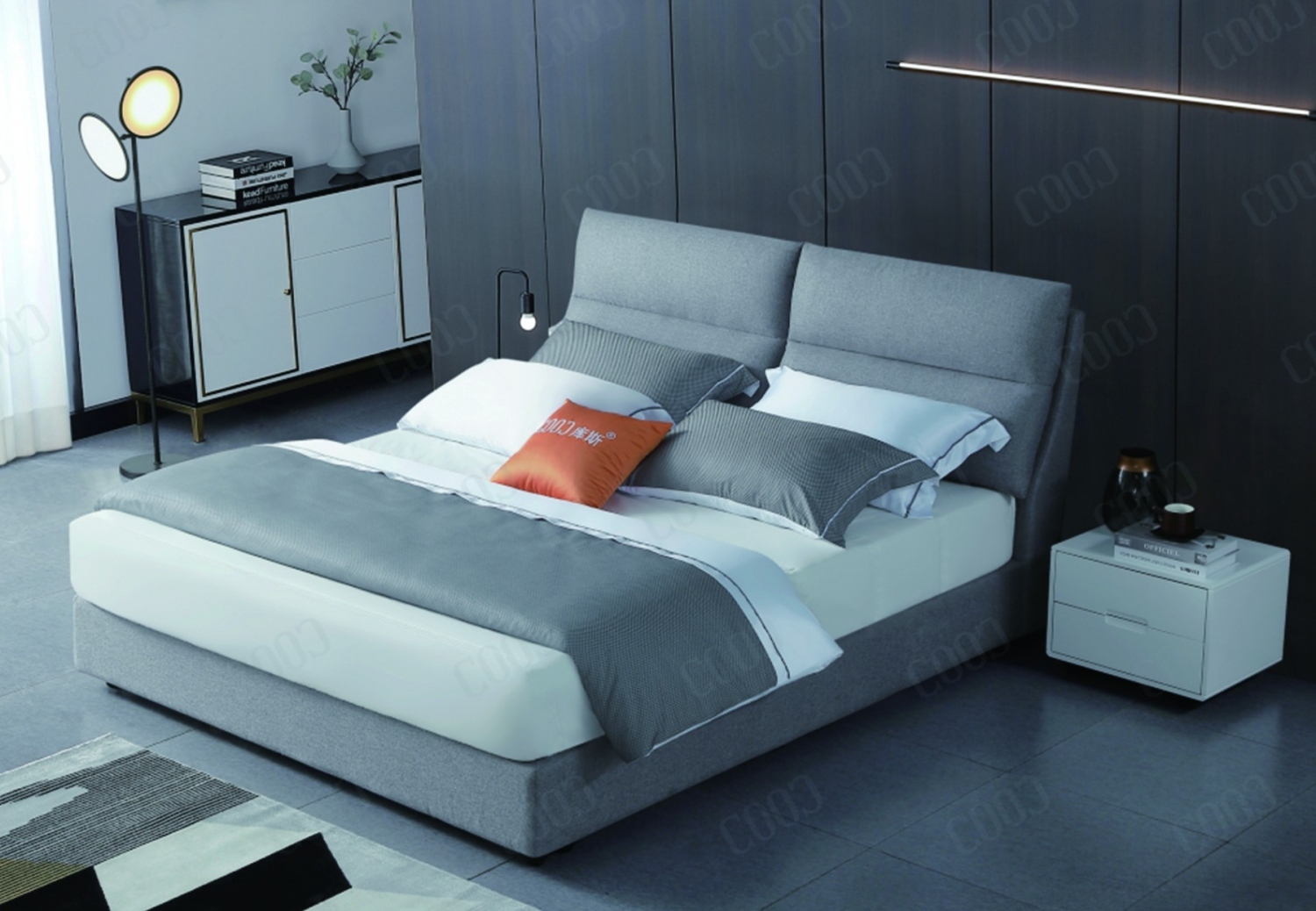 库斯家居-时尚软体大床14