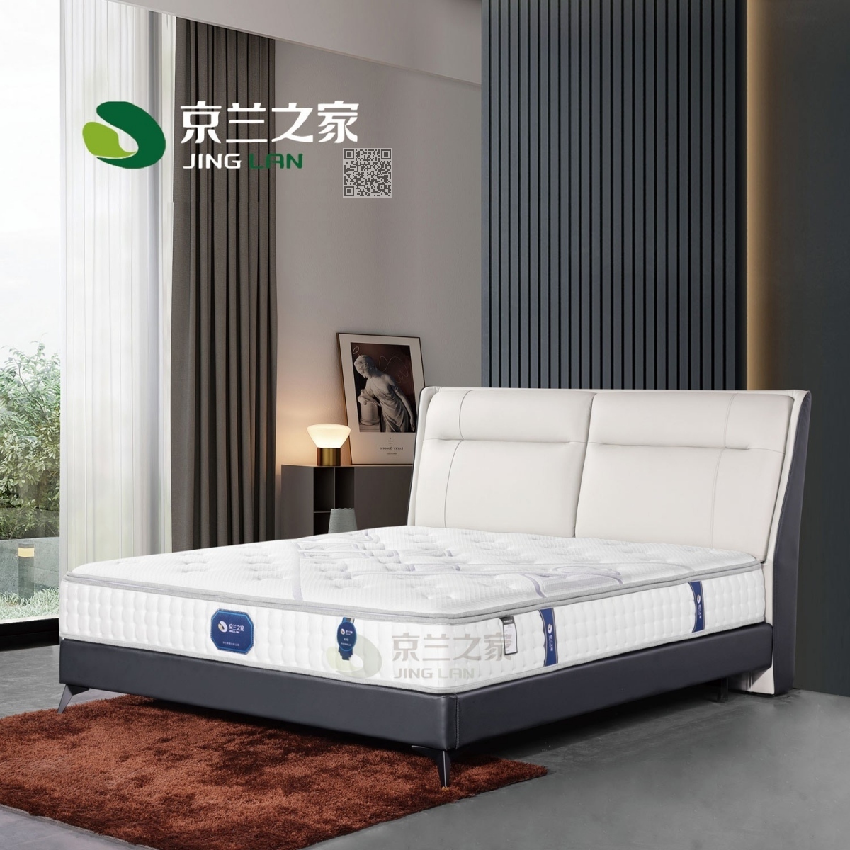 8227 软床 白