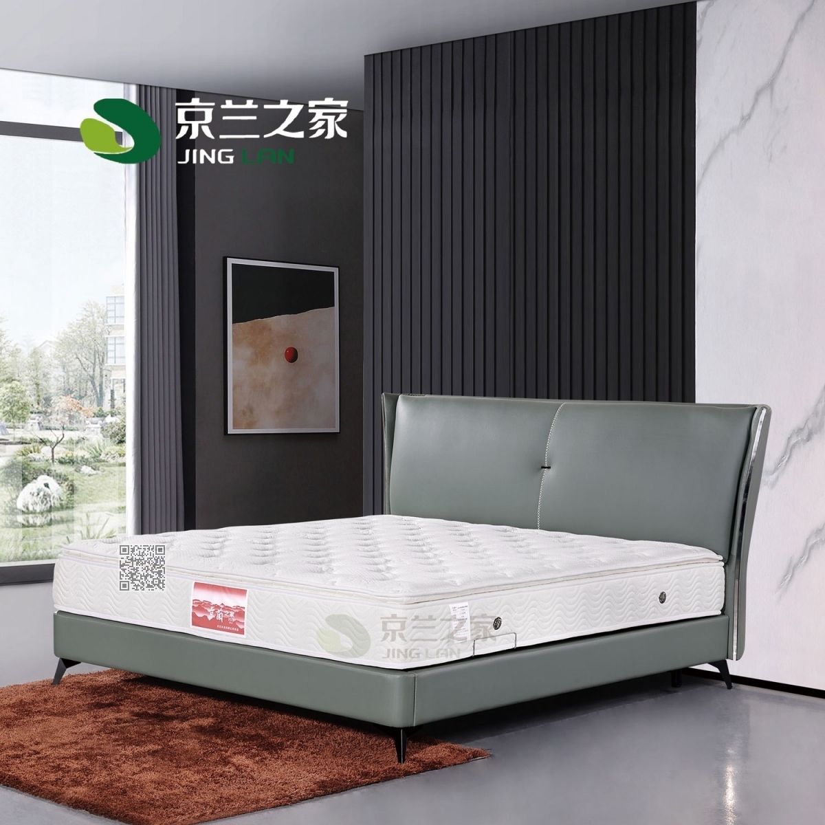 8189 软床 灰