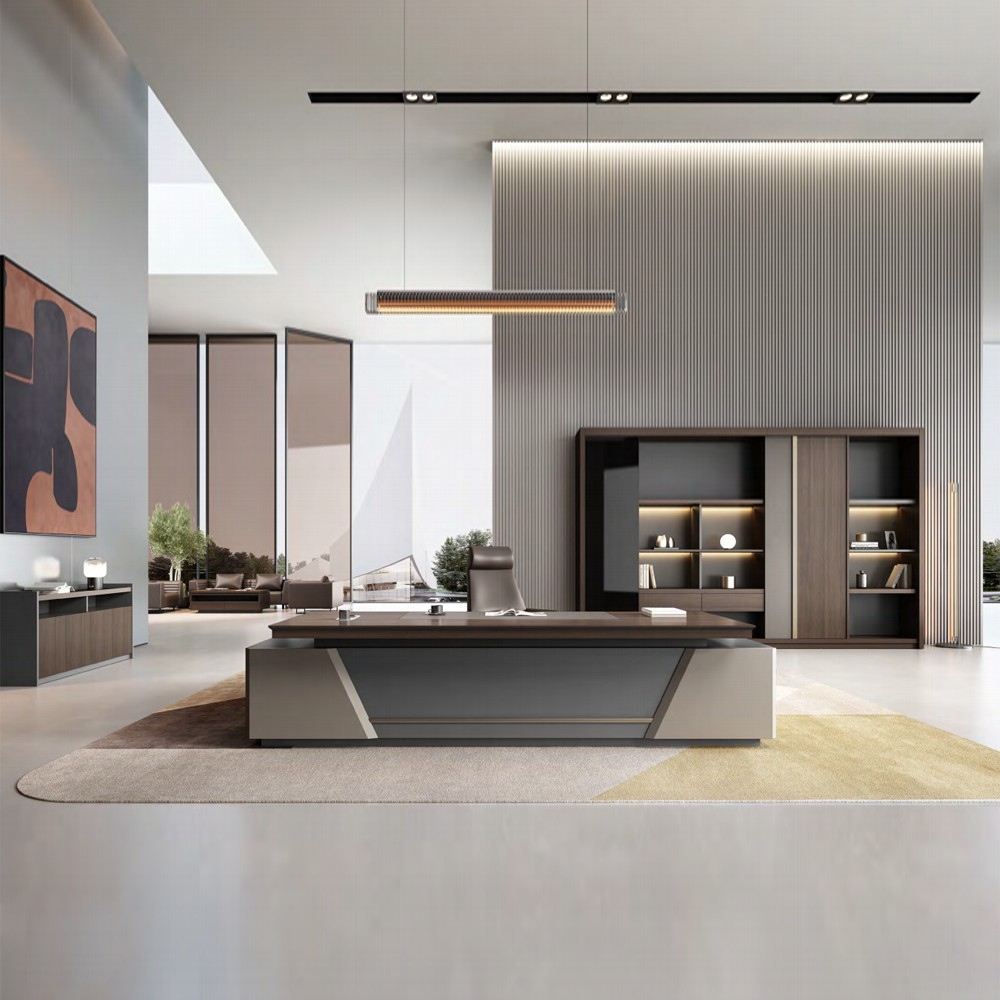 MJE-DEA-3222  名爵A款行政桌