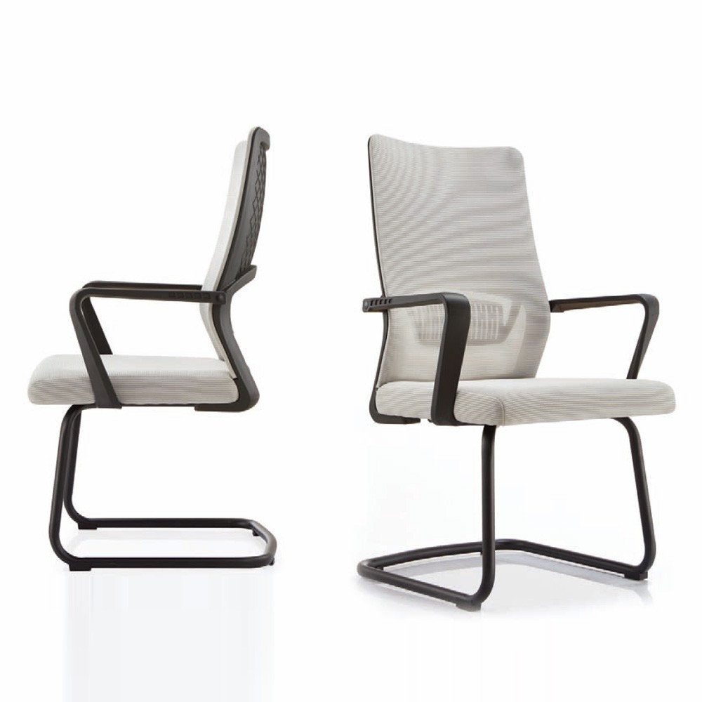 301C-1浅灰网  办公椅