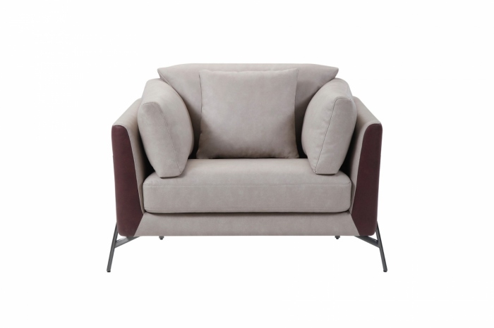 慕思沙发系列布艺沙发RMA2-043单人位