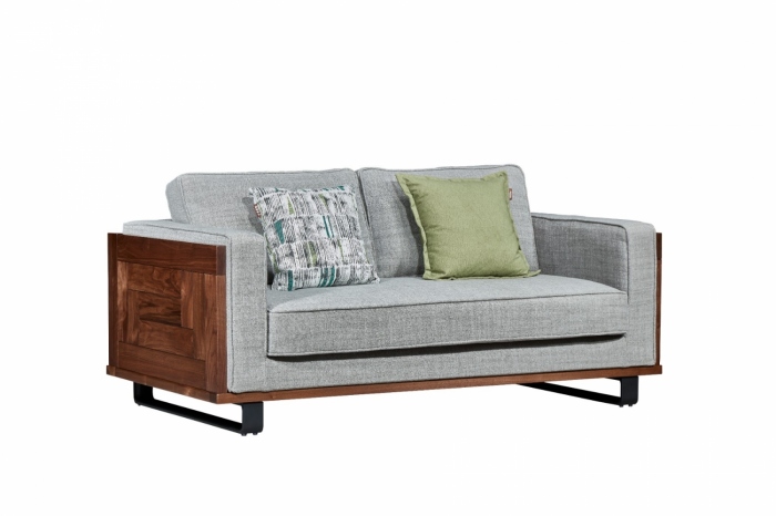 莫霞木各系列1801双人沙发