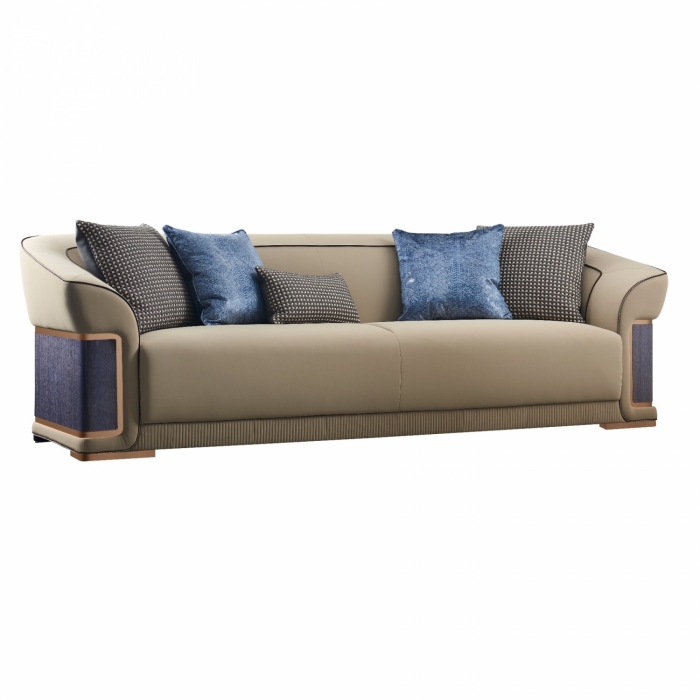 纪梵希赫本系列轻奢308四人位沙发