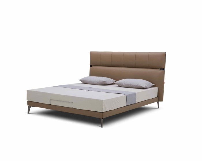 顾家家居现代软体家具B805床