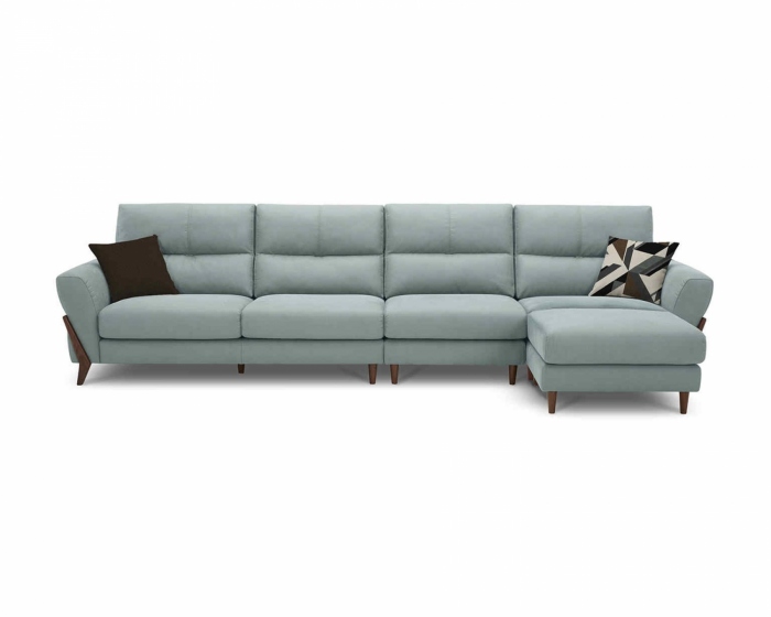 顾家家居现代软体家具BY663沙发