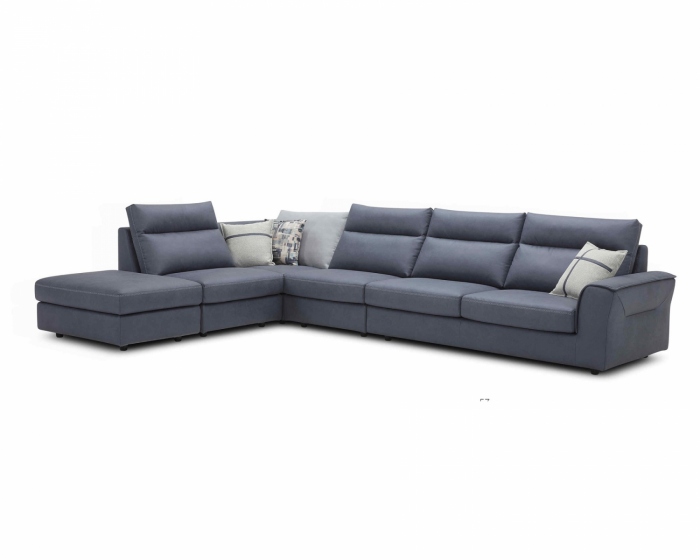 顾家家居现代软体家具BY675沙发