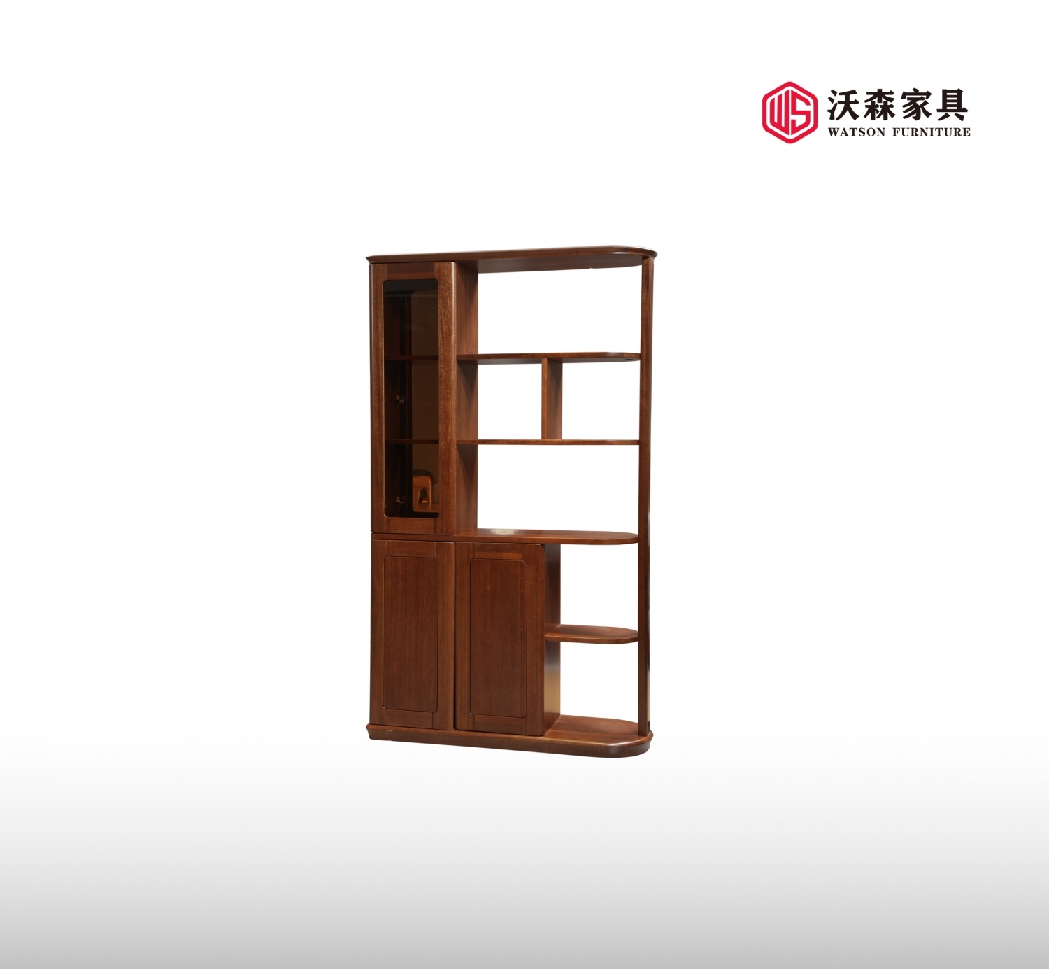 沃森实木家具系列门厅柜01