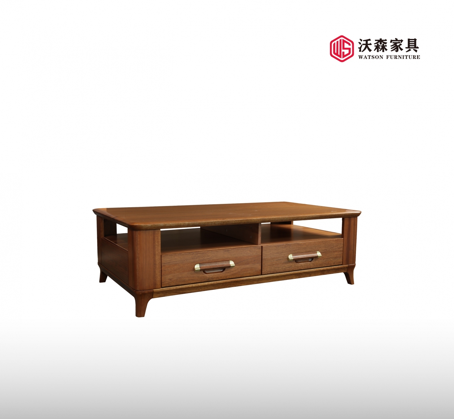 沃森实木家具系列茶几04