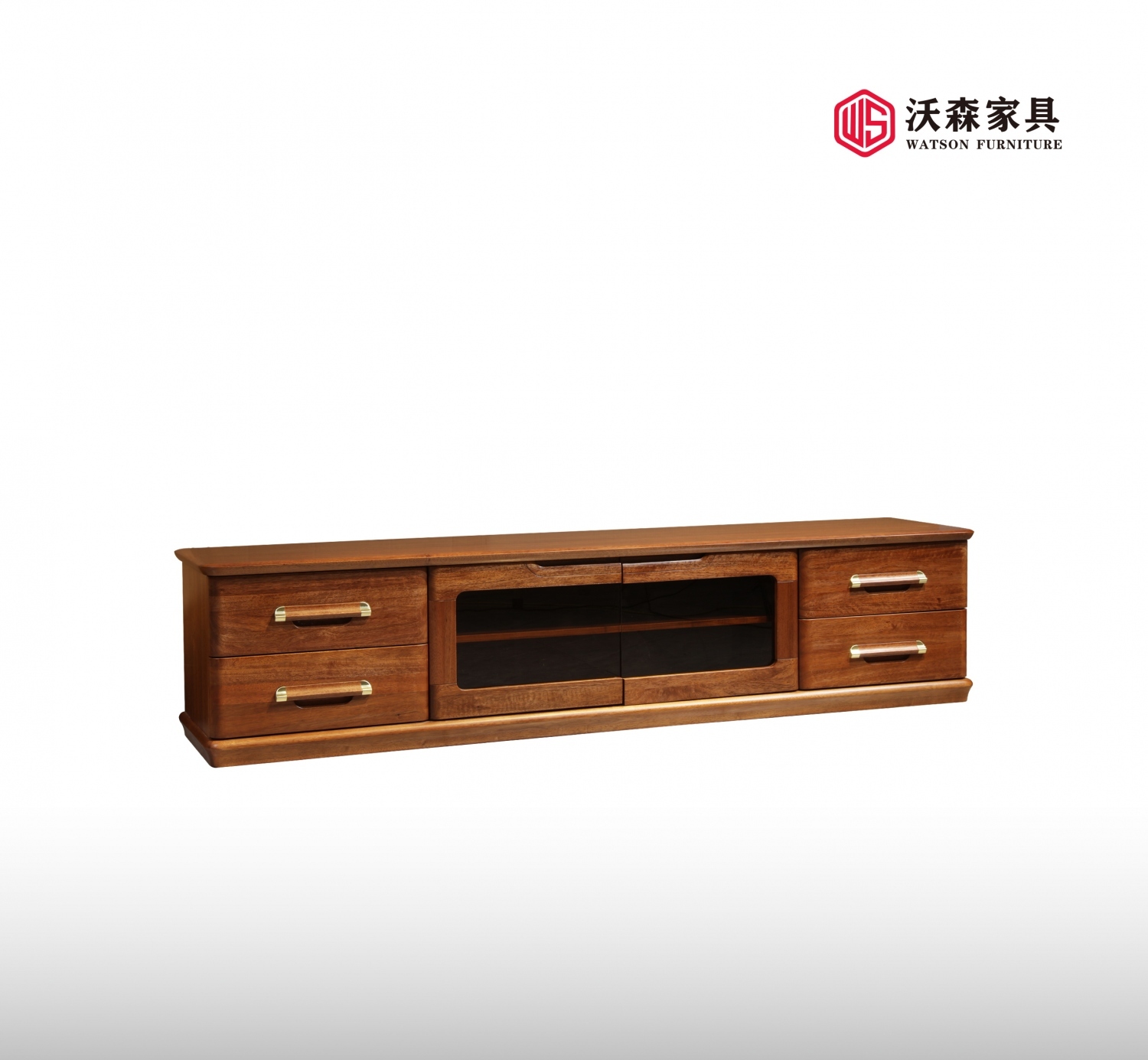 沃森实木家具系列电视柜03