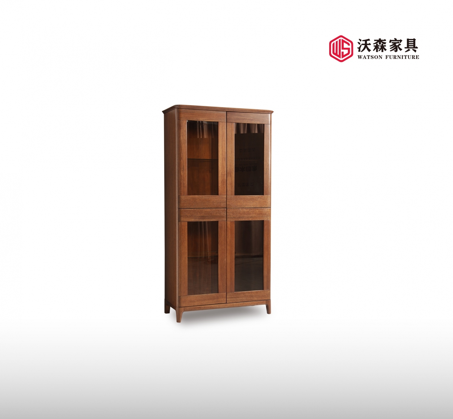 沃森实木家具系列酒柜01