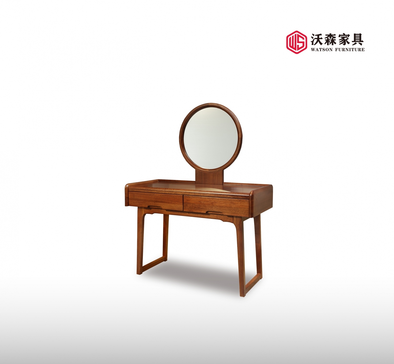 沃森实木家具系列梳妆台01