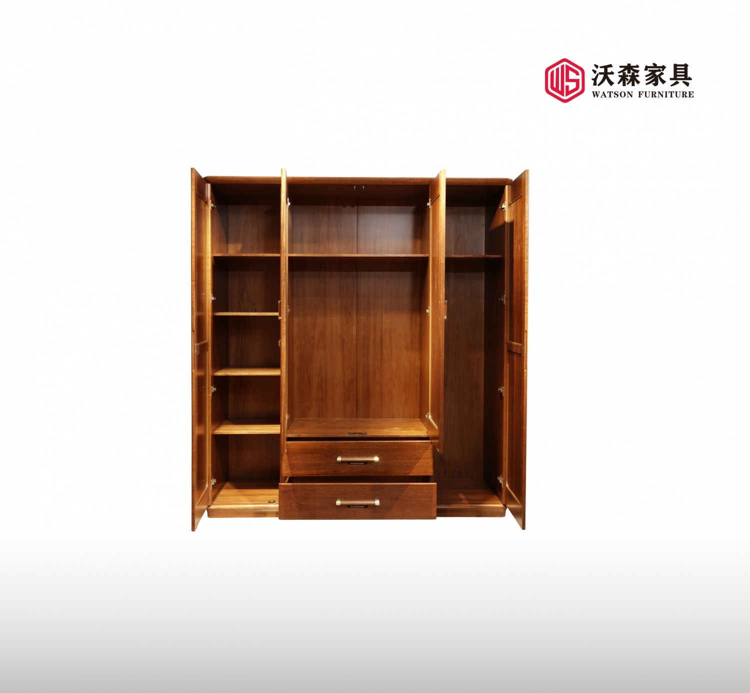 沃森实木家具系列衣柜01