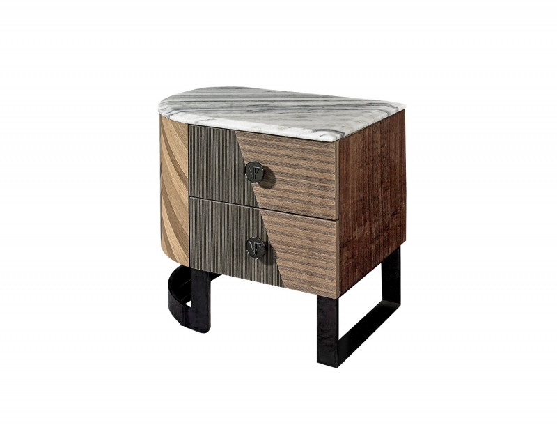 摩登系列轻奢家具床头柜02
