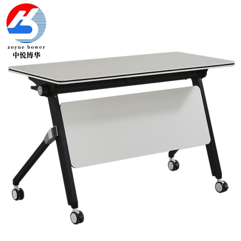 可移动长条型会议培训桌折叠桌11
