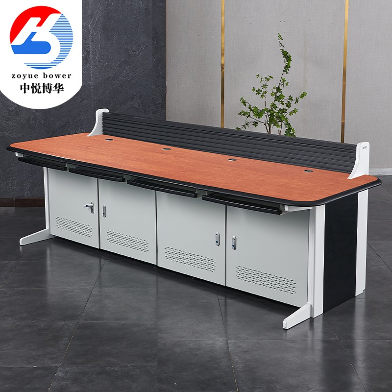 TS型五联监控室操作台调度台视频监控台控制台工作台（600每联）