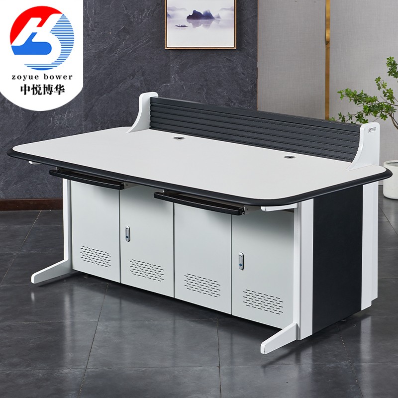 TS型双联监控操作台调度台视频监控台控制台工作台（800每联）