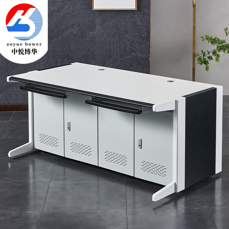 TL型双联监控操作台指挥中心调度台控制台工作桌（800每联）