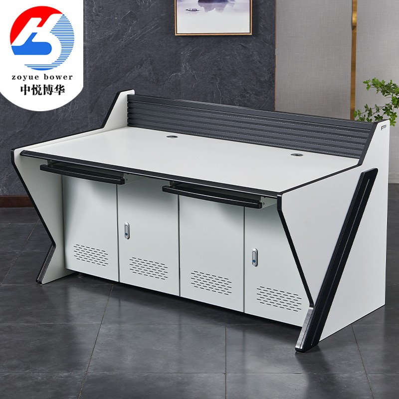 L型双联监控操作台指挥调度台多人工作台控制台（800每联）