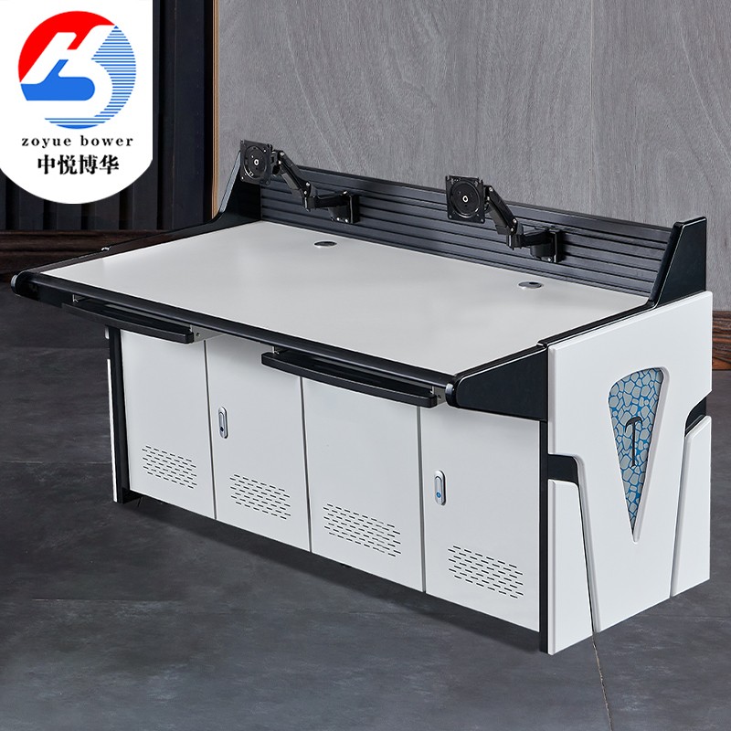 T2型操作台双联监控室工作台控制台指挥调度台（800每联）