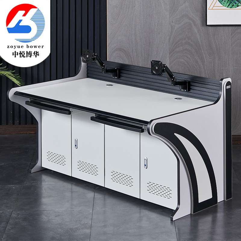 R1型监控操作台双联多人工作台指挥桌调度台控制台（800每联）