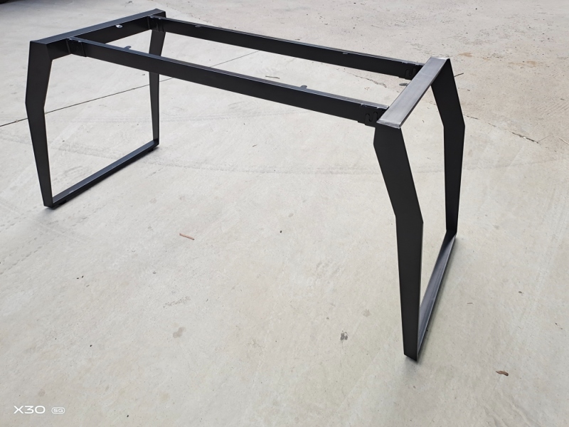 弯铁板口字台架①