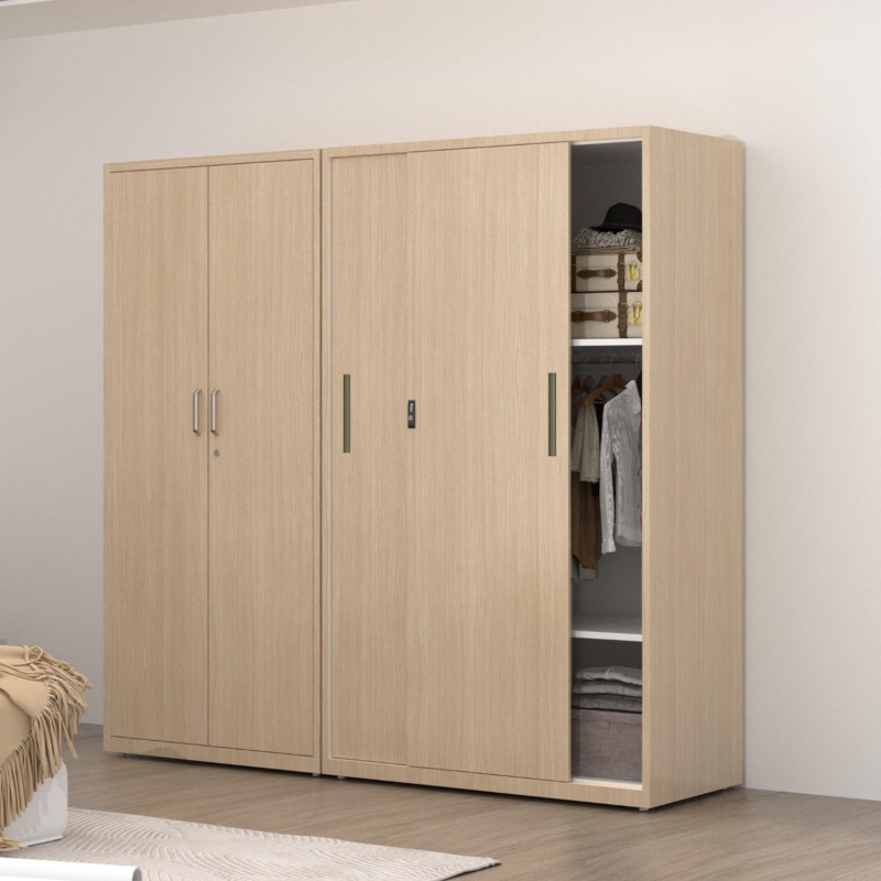 WSYG-74 木纹衣柜 $WSYG-74  Wood grain wardrobe